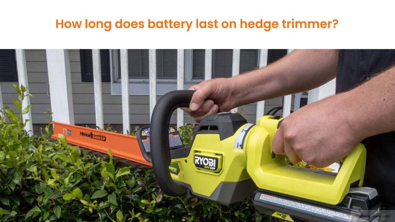 How Long Does a Trimmer Battery Last