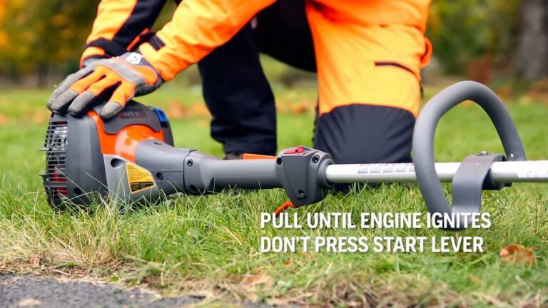 How to Start a Trimmer