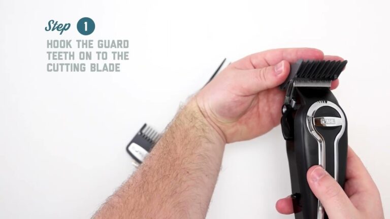 How to Use Trimmer With Guard