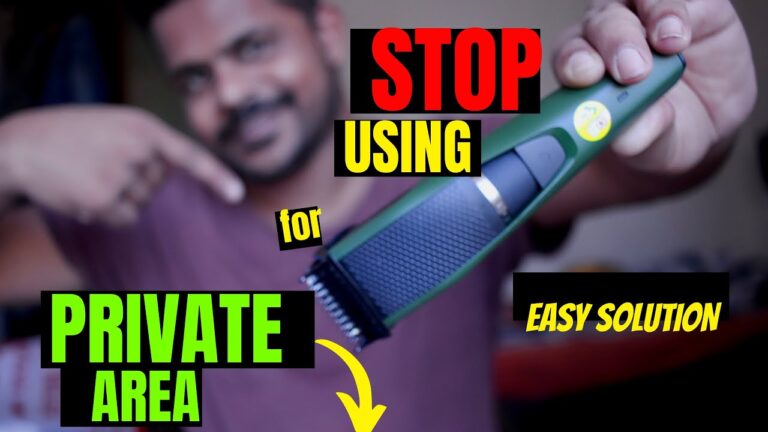 Can We Use Trimmer for Private Parts?