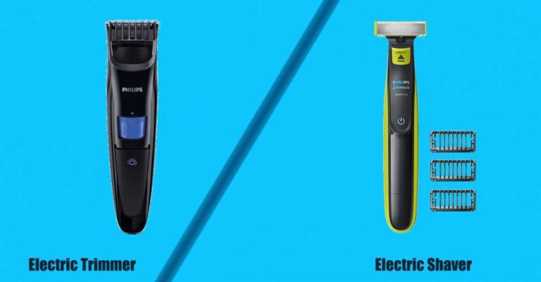 Is a Trimmer the Same As a Shaver?