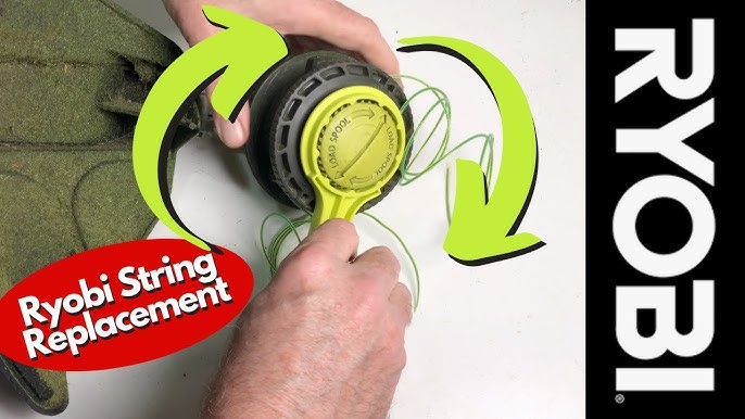how to add line to ryobi 40v trimmer