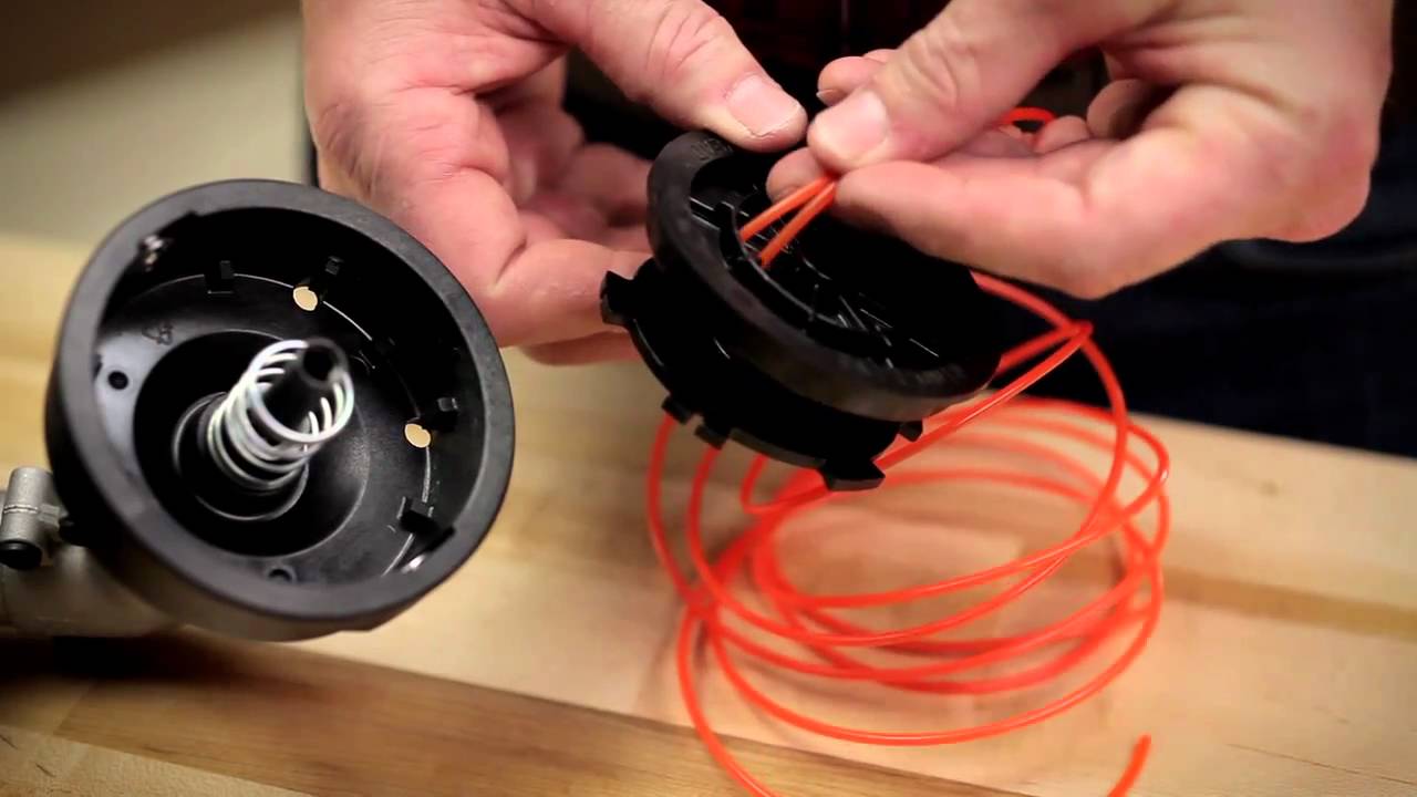 how to replace trimmer line bump feed