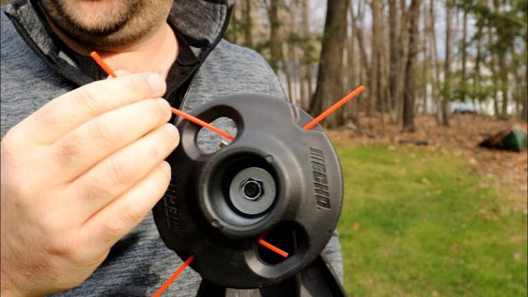how to replace trimmer line on echo gt 225