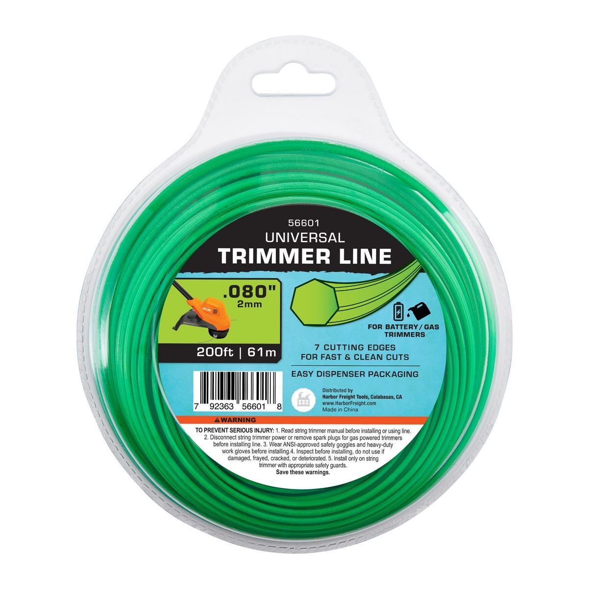 is string trimmer line universal