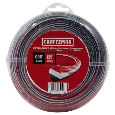what size line for craftsman trimmer