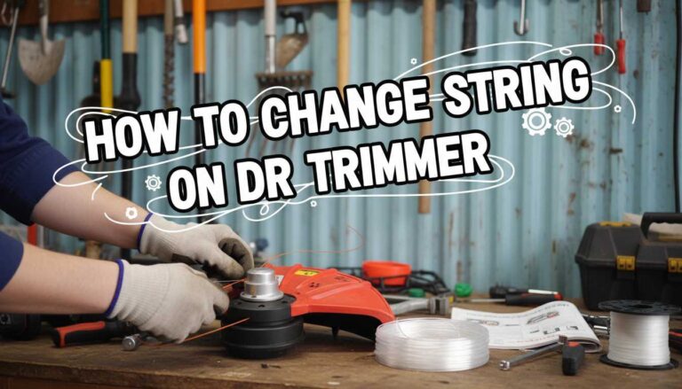 How To Change String On Weedeater Trimmer