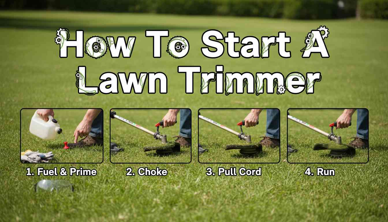 How To Start A Lawn Trimmer