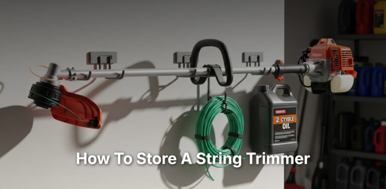 how to store a string trimmer