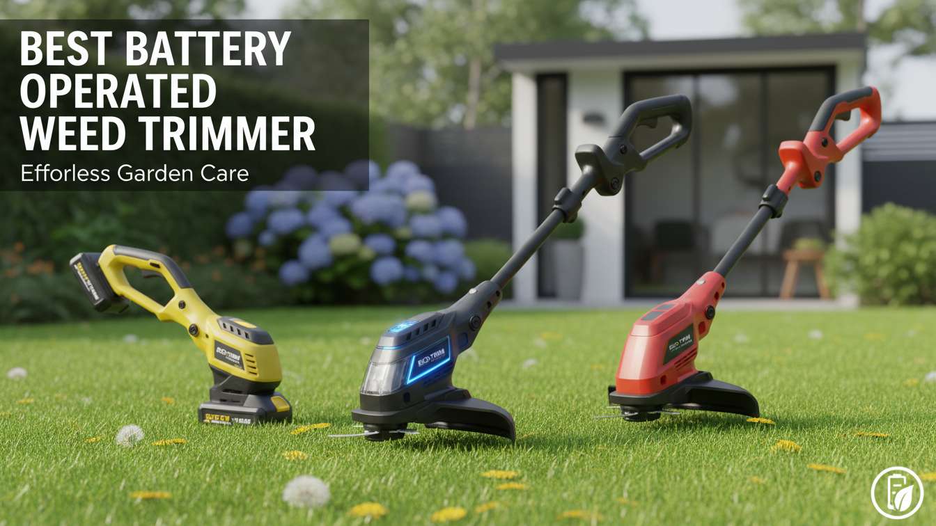 Best Battery Operated Weed Trimmer