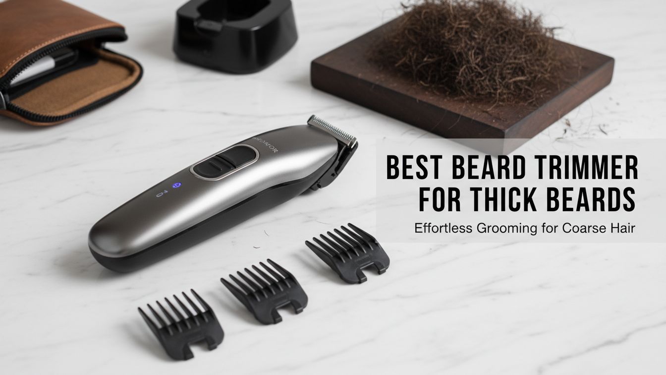 Best Beard Trimmer for Thick Beards