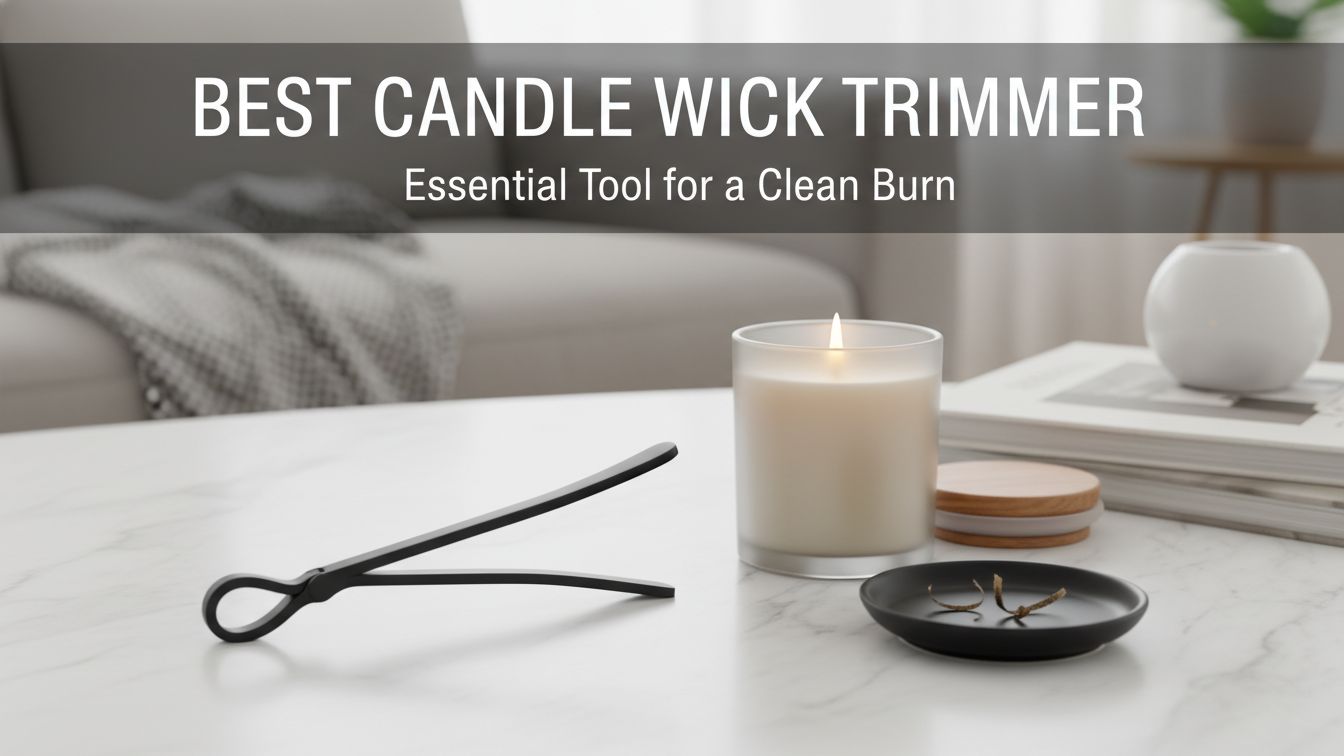 Best Candle Wick Trimmer
