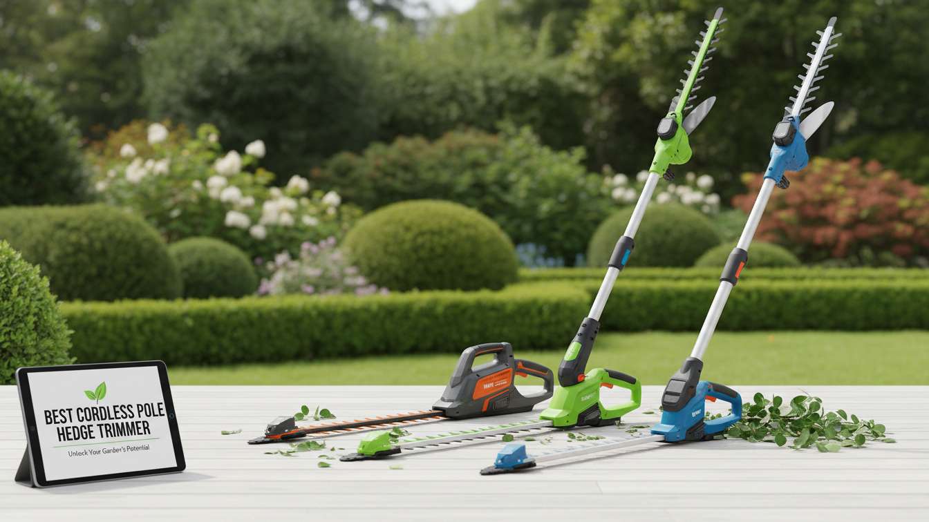 Best Cordless Pole Hedge Trimmer