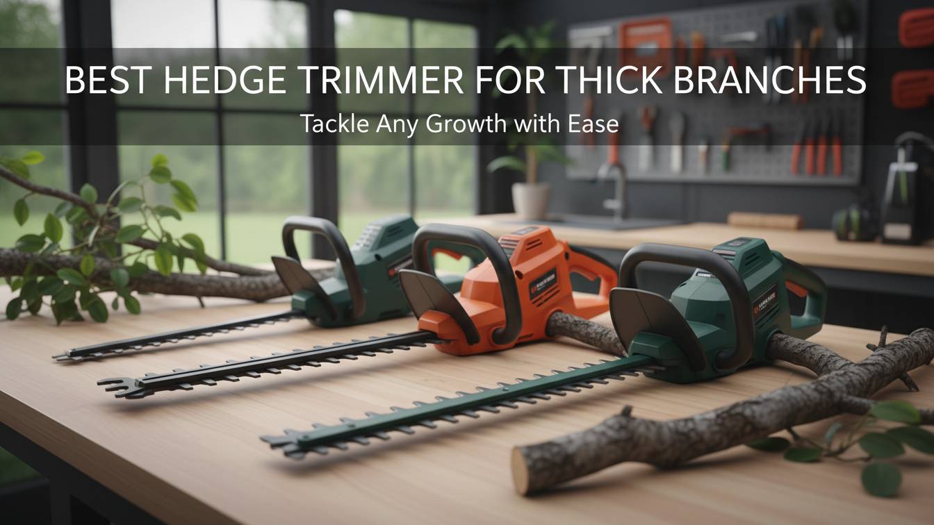 Best Hedge Trimmer for Thick Branches
