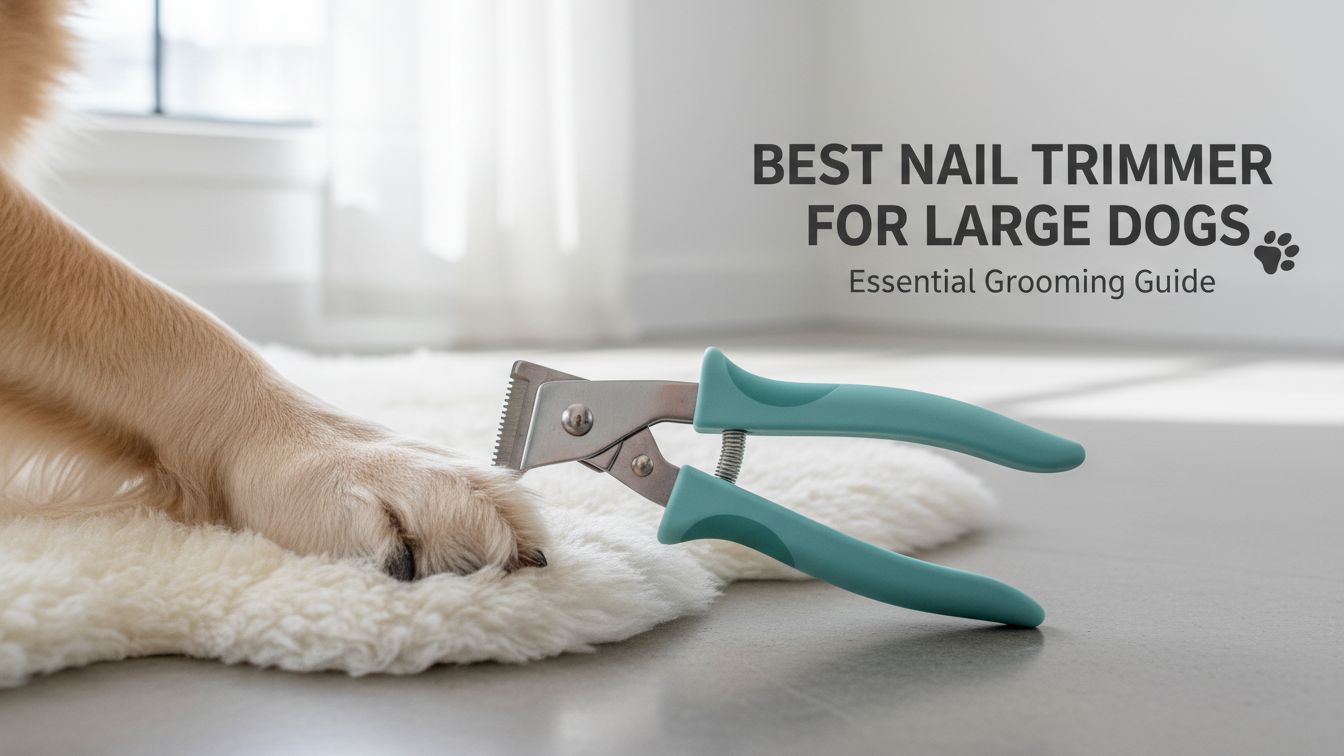 Best Nail Trimmer for Large Dogs