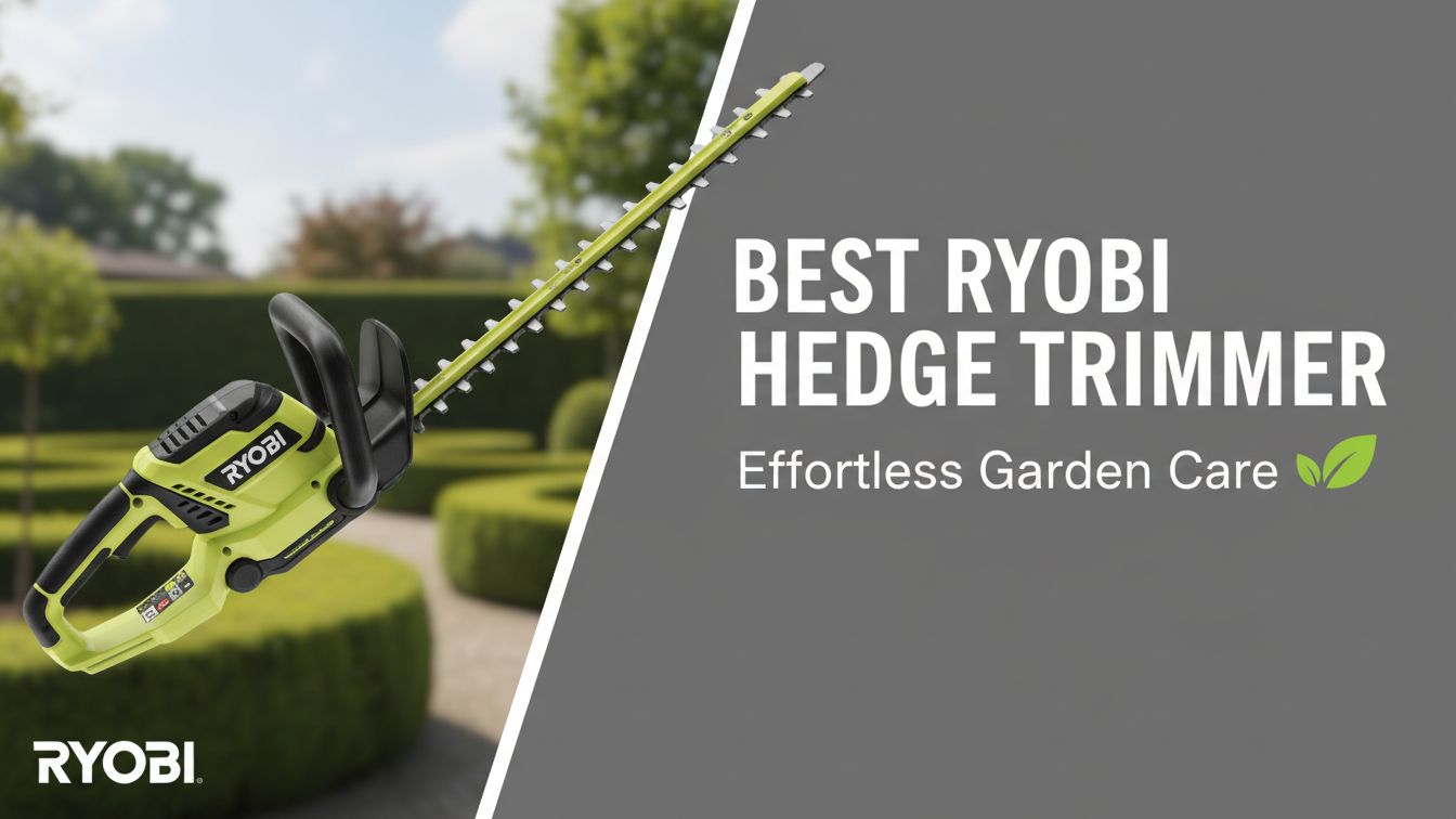 Best Ryobi Hedge Trimmer