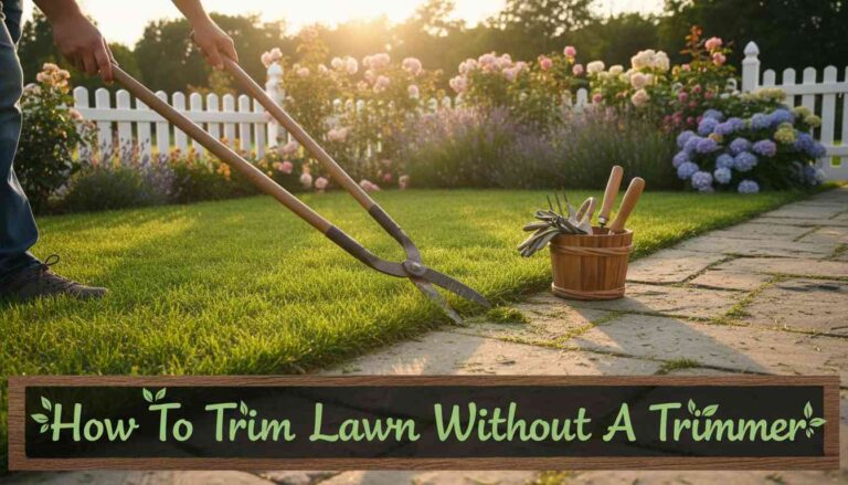 How To Trim Lawn Without A Trimmer (2)