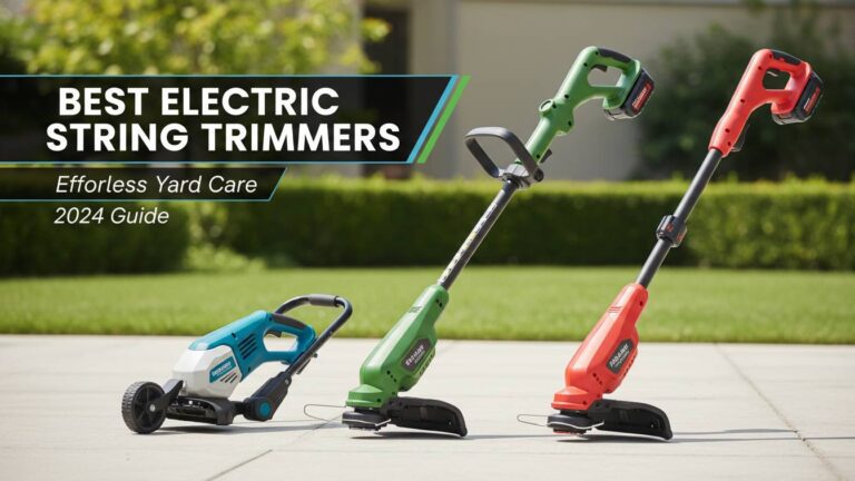 best electric string trimmer