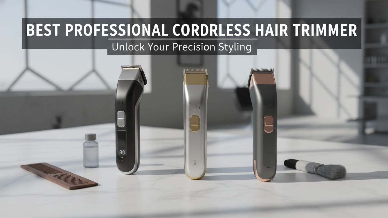 best professional cordless hair trimmer