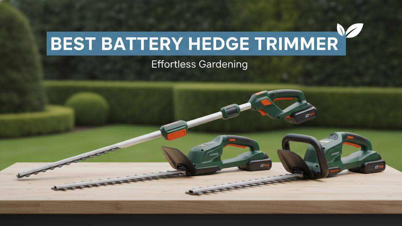 Best Battery Hedge Trimmer