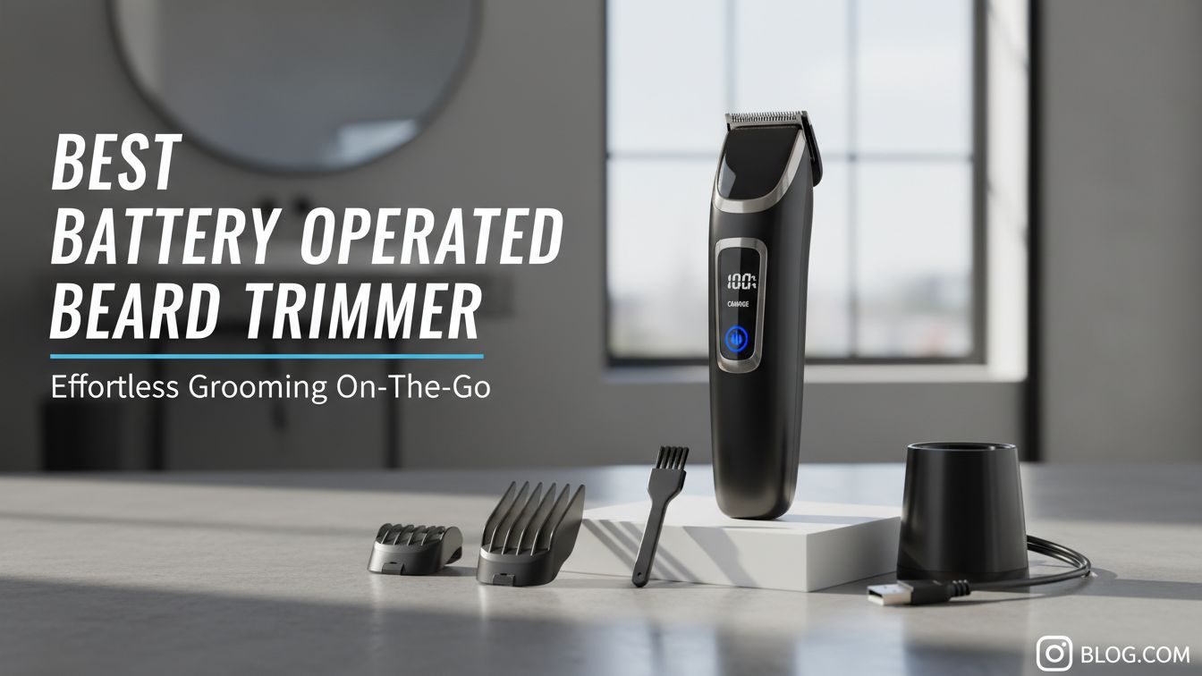 Best Battery Operated Beard Trimme