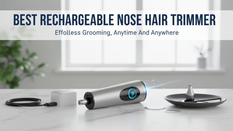 best rechargeable nose hair trimmer