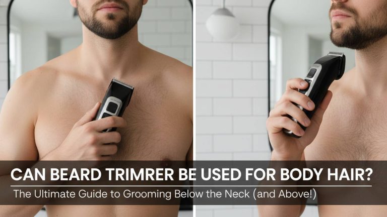 Can Beard Trimmer Be Used for Body Hair