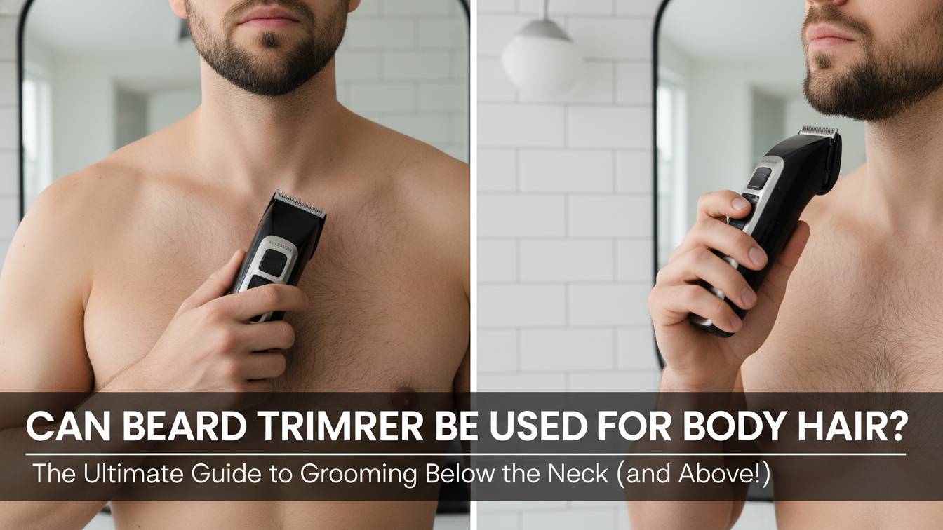 Can Beard Trimmer Be Used for Body Hair