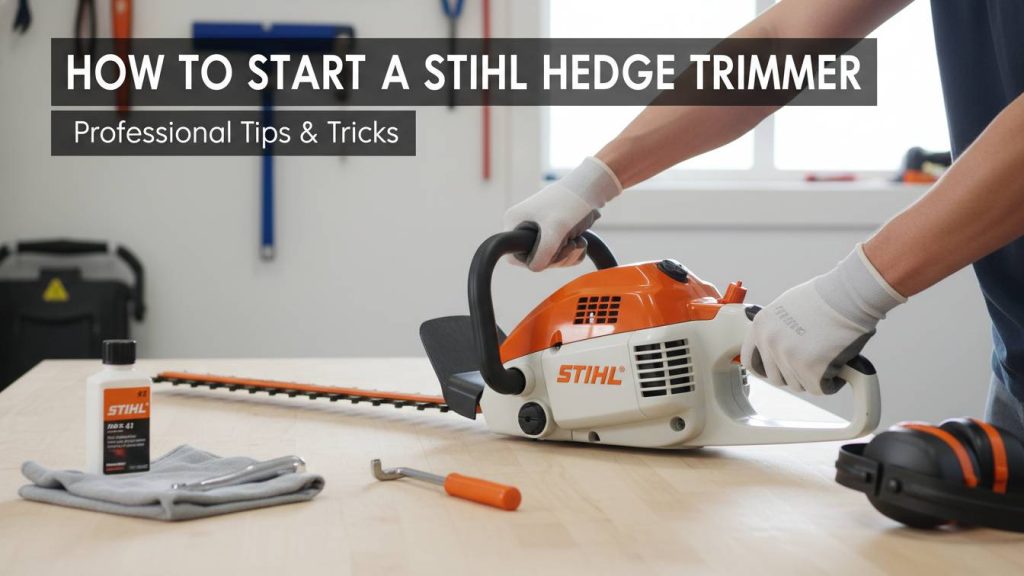 How To Start A Stihl Hedge Trimmer: The Ultimate Guide | trimmerity
