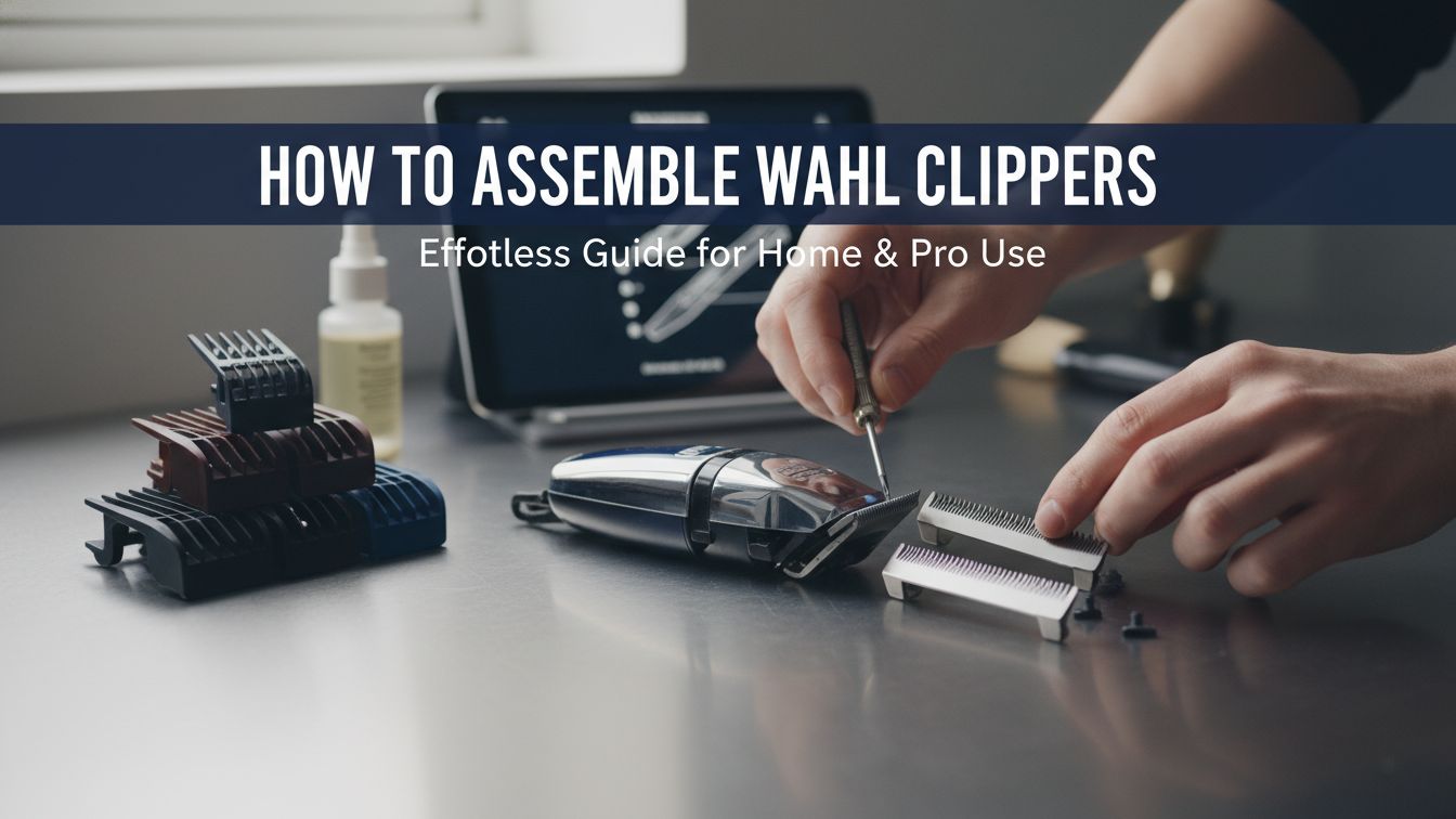 How to Assemble Wahl Clippers