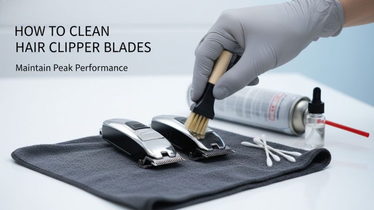 How to Clean Hair Clipper Blades