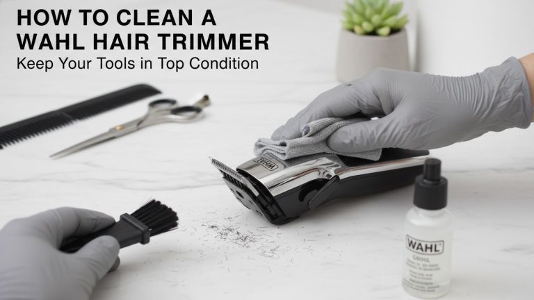 How to Clean a Wahl Hair Trimmer