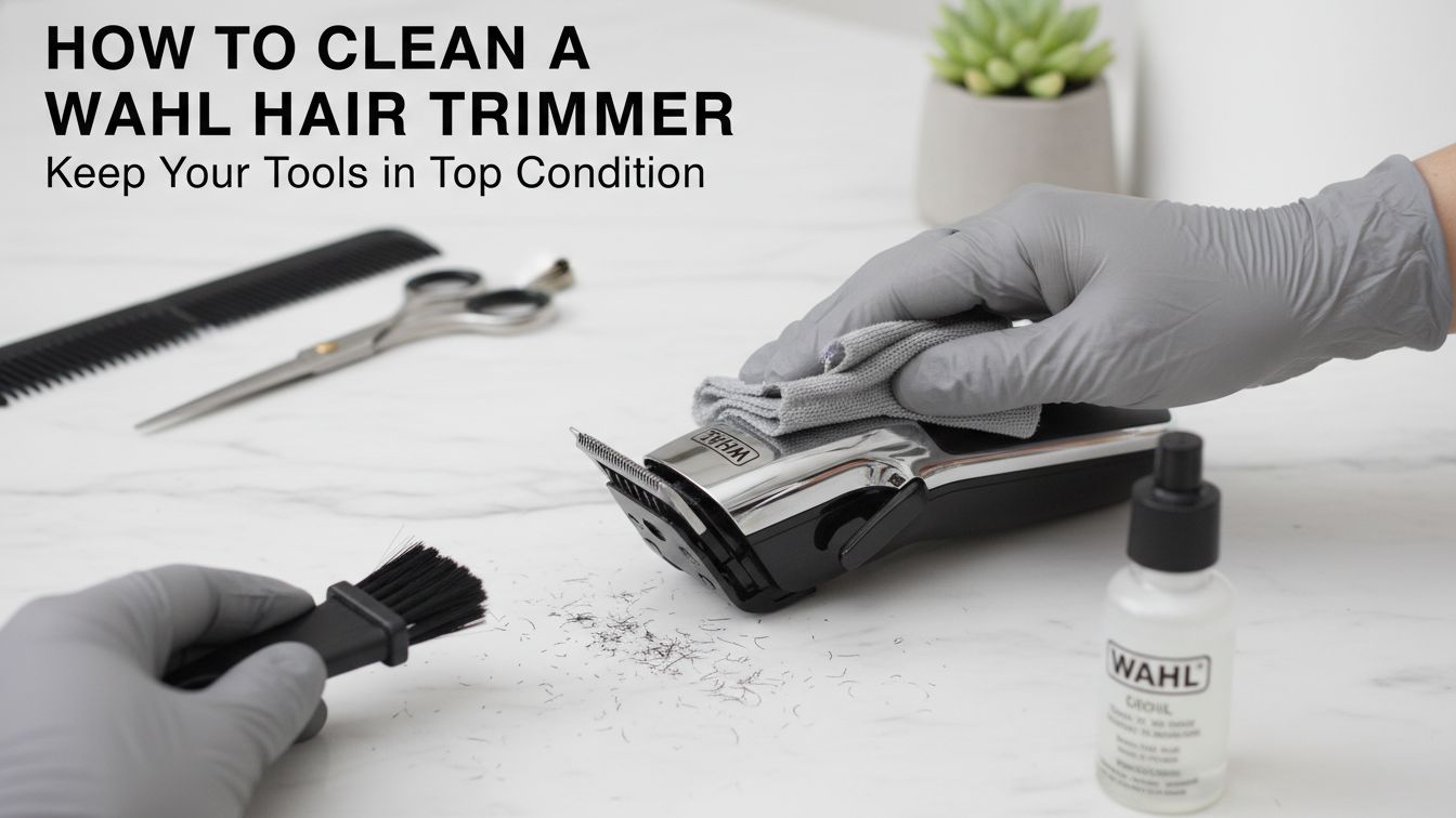 How to Clean a Wahl Hair Trimmer