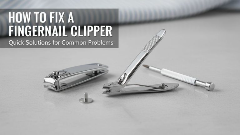 How to Fix a Fingernail Clipper
