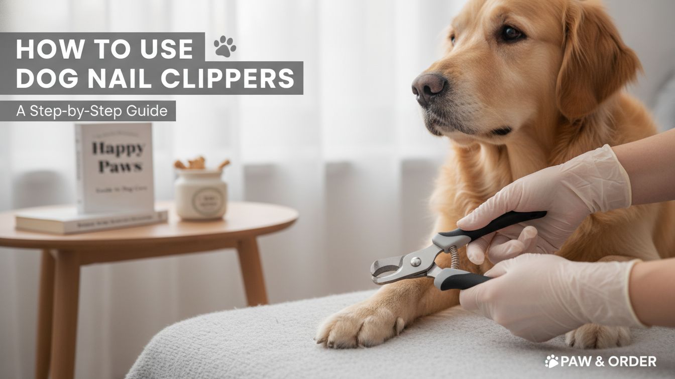 How to Use Dog Nail Clippers