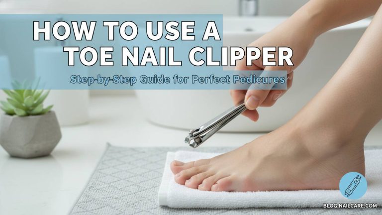 How to Use a Toe Nail Clipper
