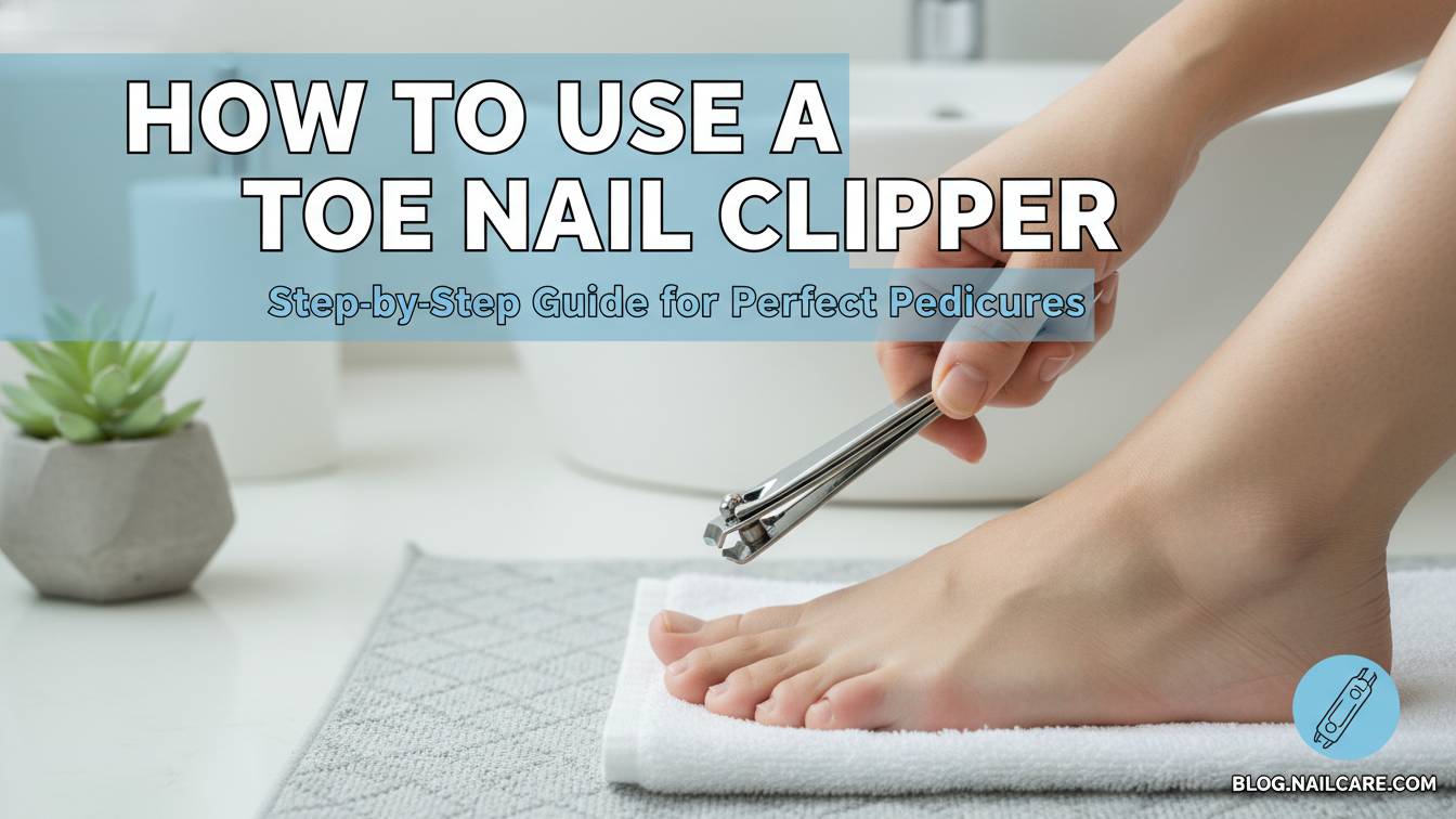How to Use a Toe Nail Clipper