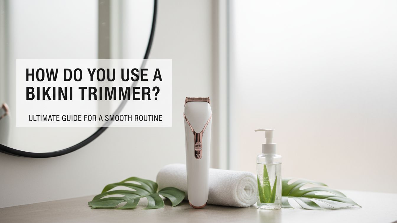 How Do You Use A Bikini Trimmer