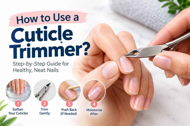Cuticle Trimmer A Step by Step Guide