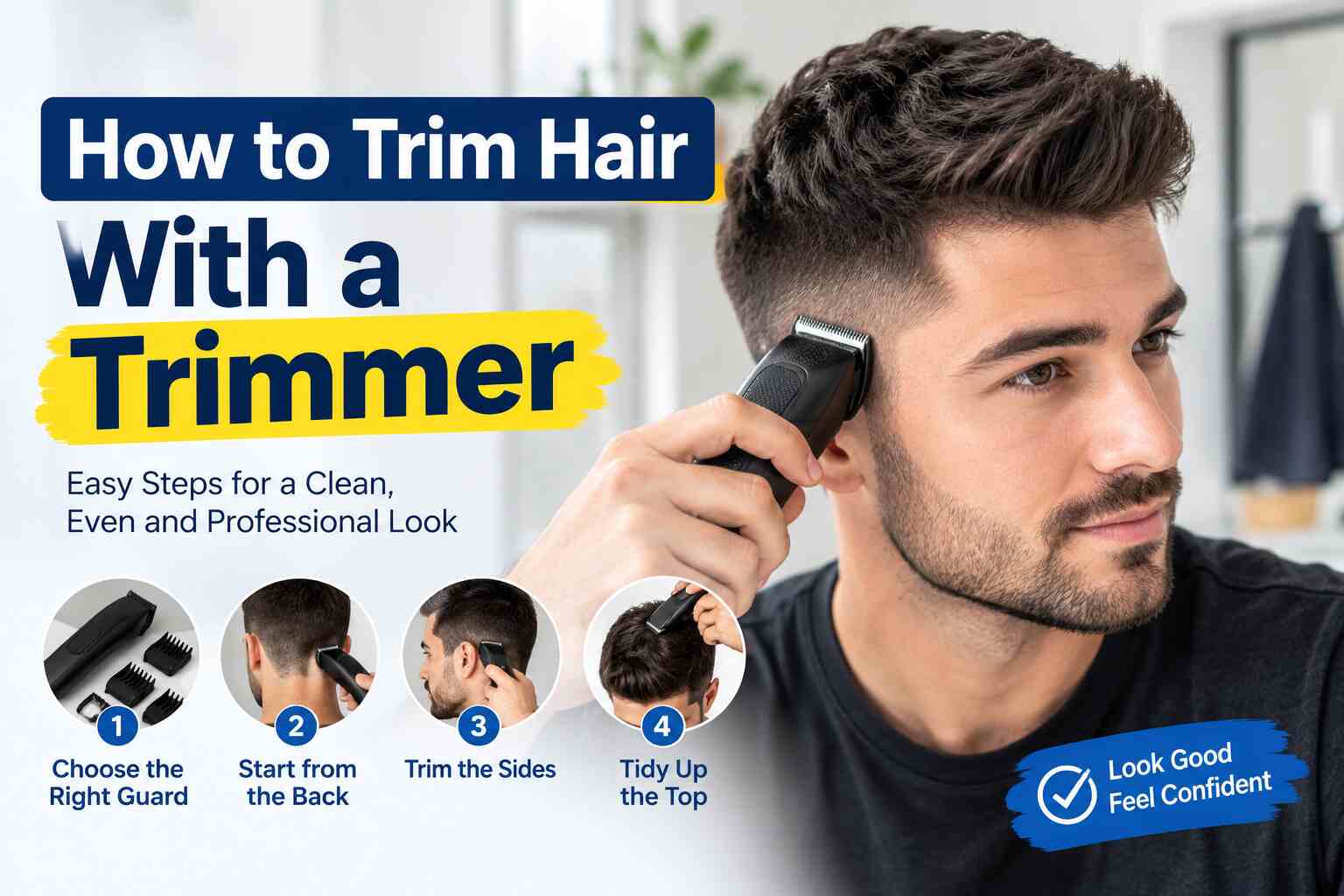 How to Trim Hair Like a Pro
