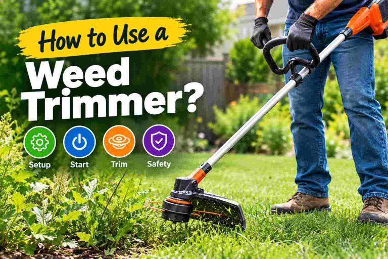 How to Use a Weed Trimmer